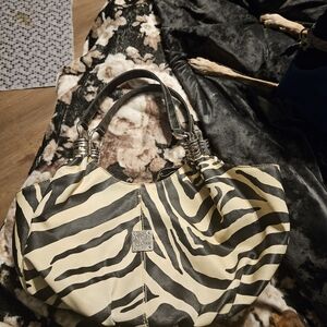 Dooney & Bourke Zebra Print Shoulder Bag